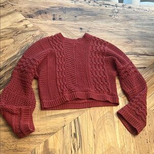 Madewell - Never Worn - Cropped knit pullover